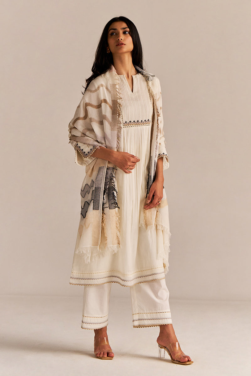 Ivory Kurta Set