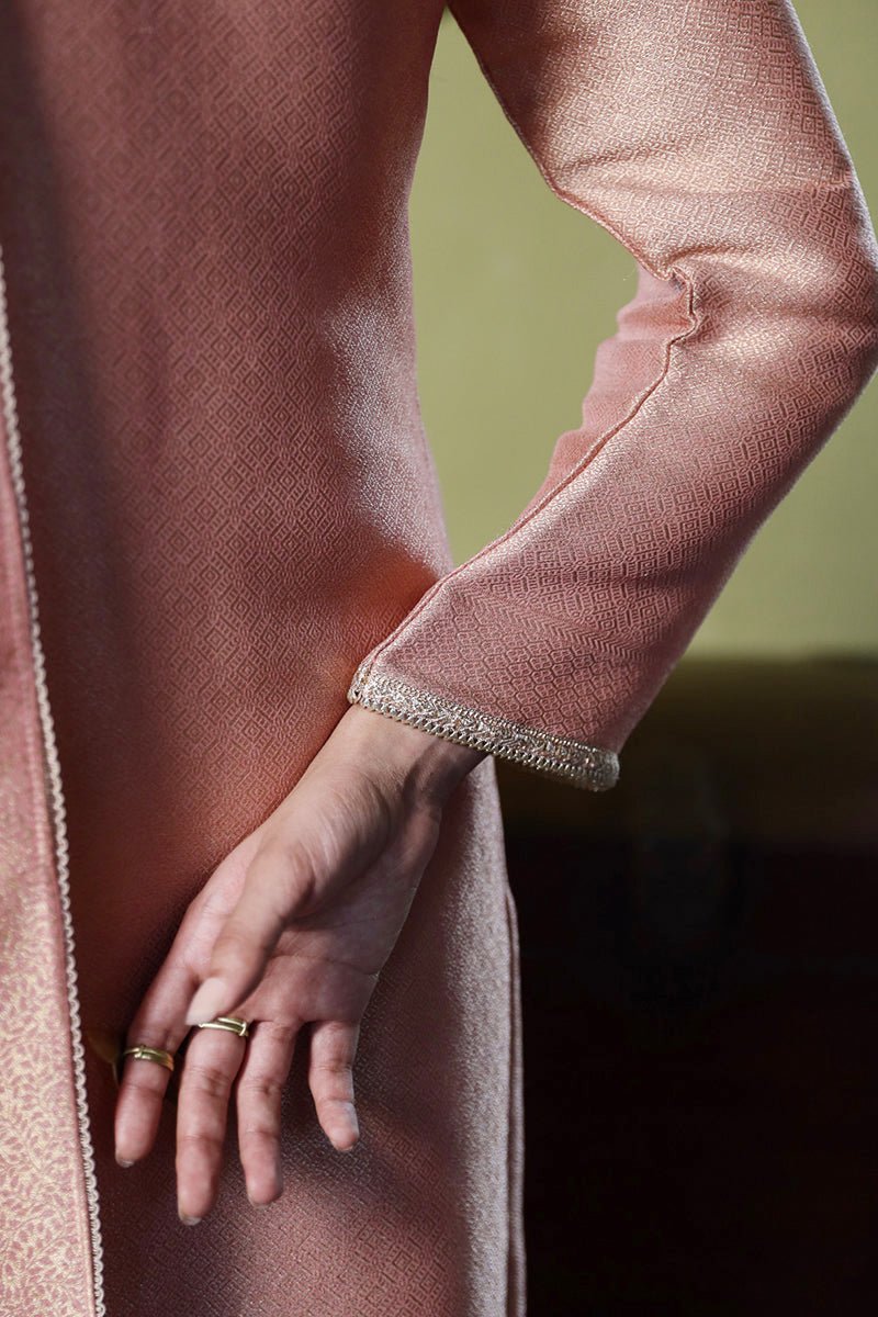 Melted Clay Woven Silk Salwar Suit