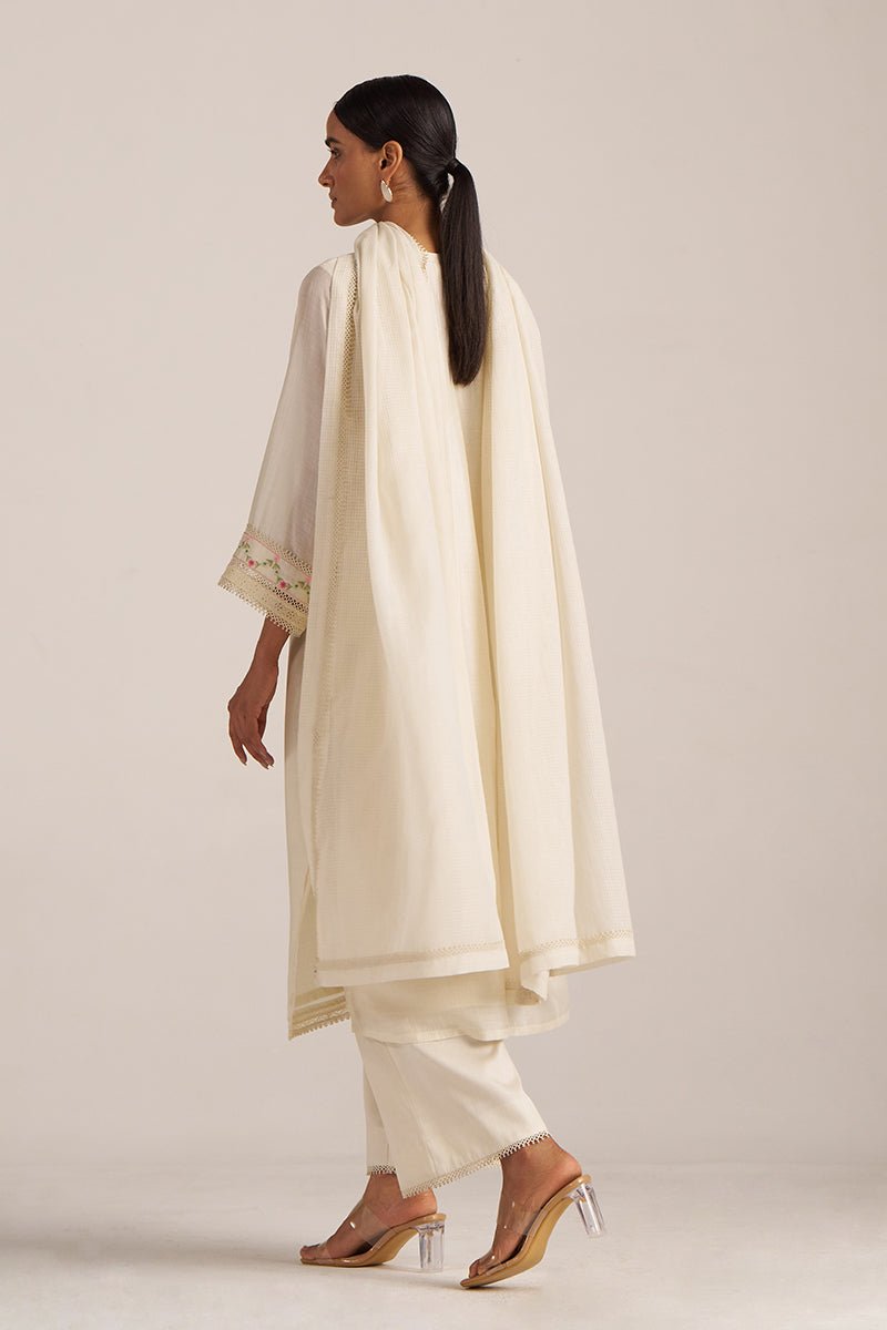 Pristine Embroidered Kurta Set