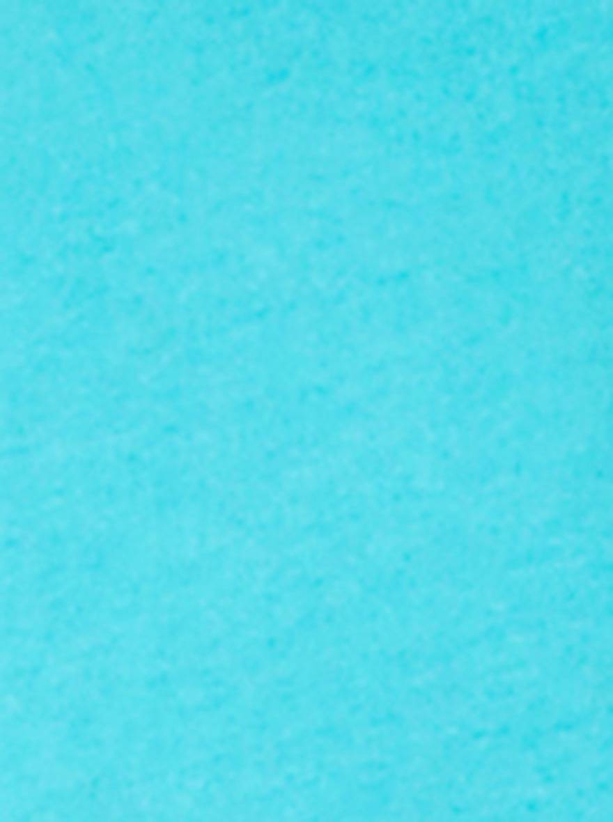 Turquoise Blue Printed Slim Fit T-shirt | pehervi