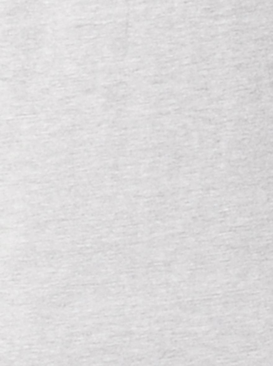 Grey Printed Slim Fit T-shirt | pehervi