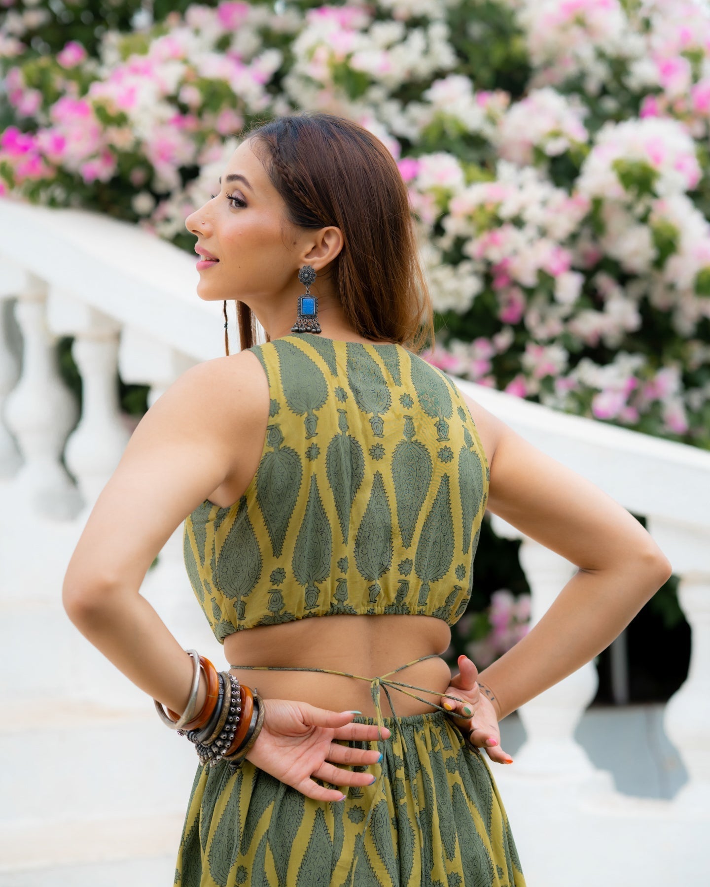 Debbaco Print Maxi Dress