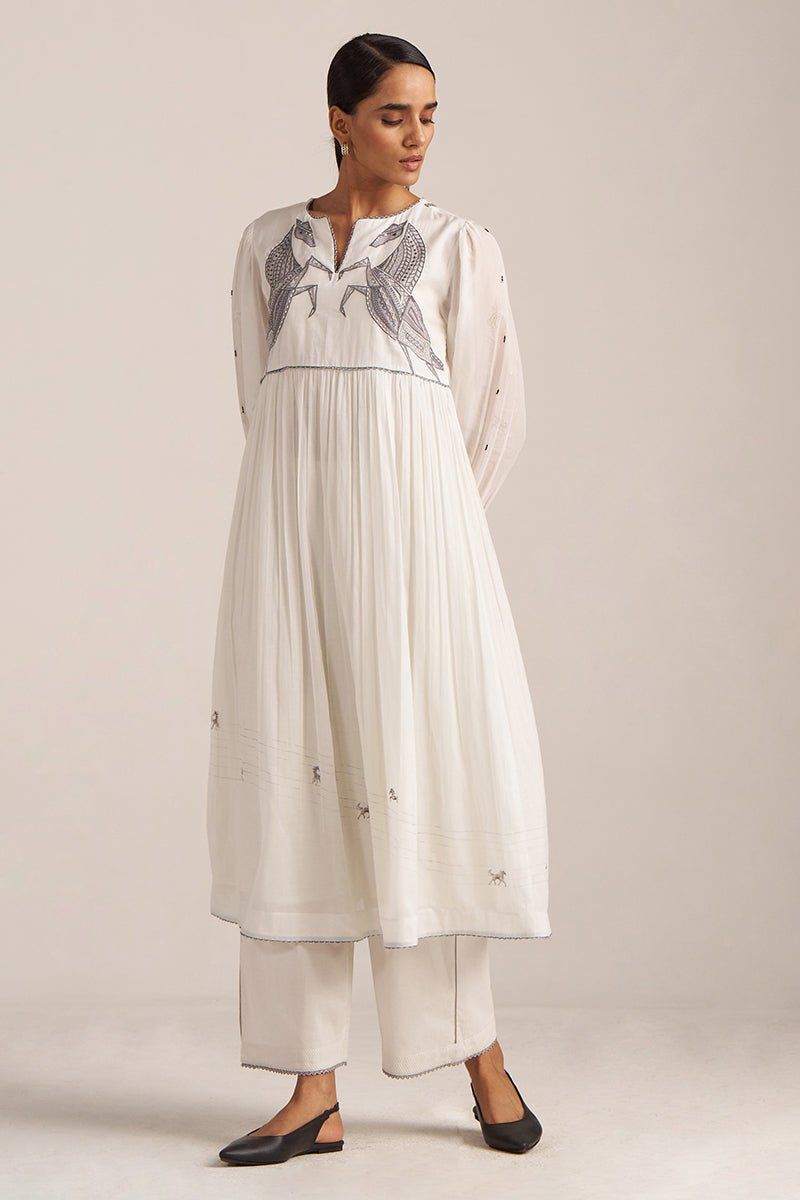 Milky White Co-ord Set