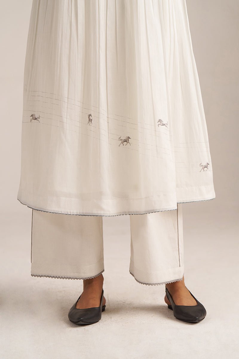 Milky White Co-ord Set