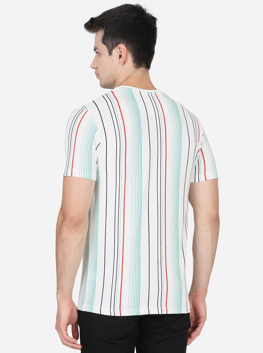 Off-White Printed Slim Fit T-Shirt | pehervi